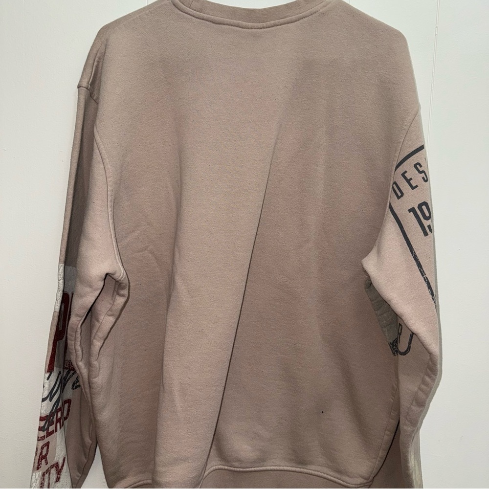 Jeff Staple Pullover Sweatshirt Men's Large Beige Quality Gryphon Crewneck - Picture 4 of 4